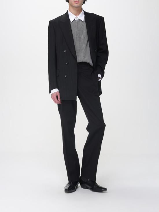 26SS 톰포드 긴팔 셔츠 HRBF04S0206 NWA Black - TOMFORD