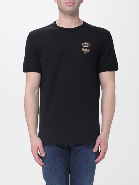 26SS 돌체앤가바나 반팔 티셔츠 G8PV1ZG7WUQ N0000 Black