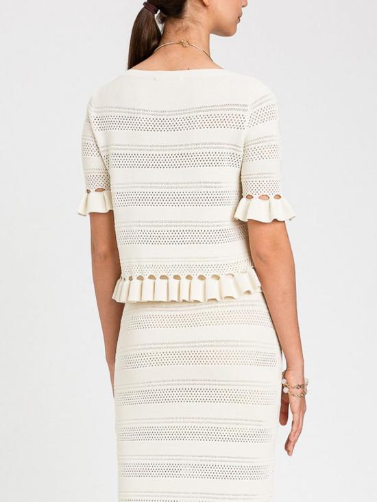 26SS 트윈셋 스웨터 261TP3082 00059 White - TWINSET