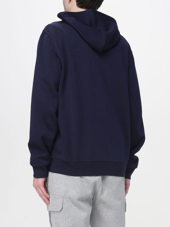 26SS 브루넬로 쿠치넬리 더블 페이스 스웨트 집업 후디 MM8319069G C1265 Blue - BRUNELLO CUCINELLI