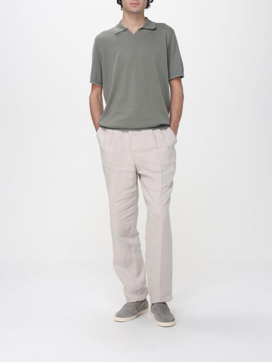 26SS 브루넬로 쿠치넬리 폴로 티셔츠 M29800145 CXS05 Green - BRUNELLO CUCINELLI