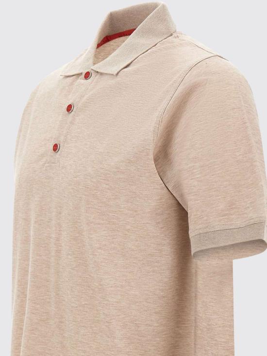 26SS 키톤 폴로 티셔츠 UMK1090KB 00G Beige - KITON