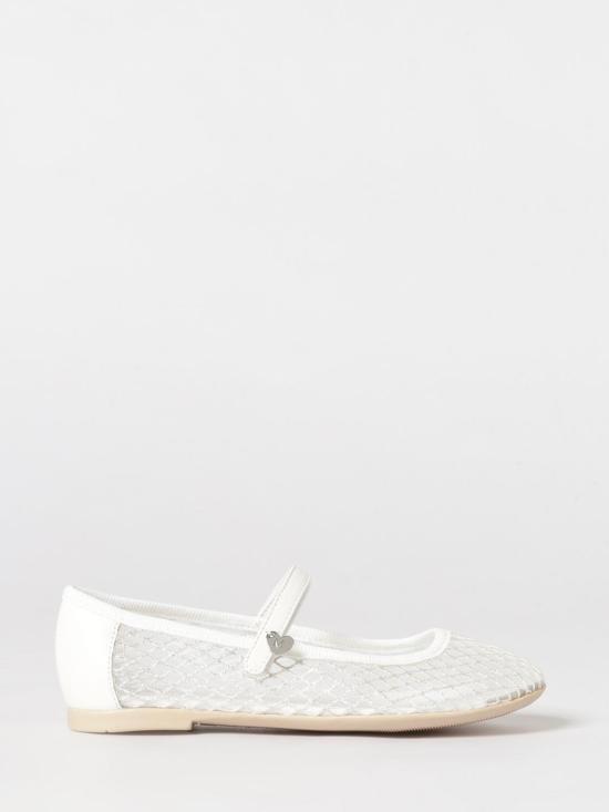 26SS [키즈] 모나리자 레이스업 슈즈 87G0027704 0099 White