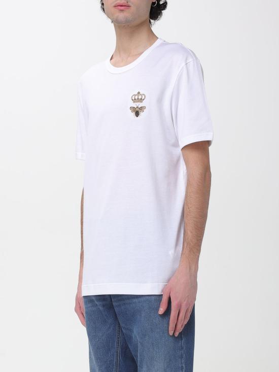 26SS 돌체앤가바나 반팔 티셔츠 G8PV1ZG7WUQ W0800 White - DOLCE & GABBANA
