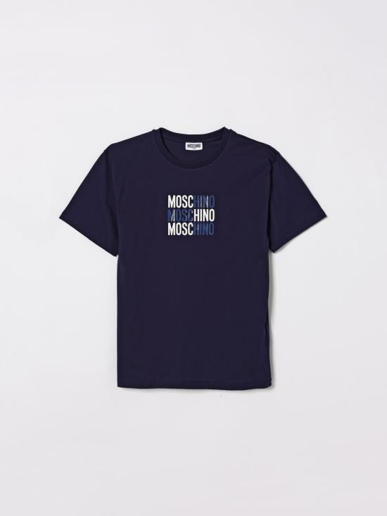 26SS [키즈] 모스키노 티셔츠 H5M05GLAA23 40016 Blue