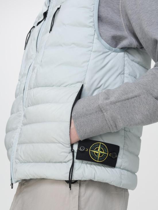 26SS 스톤 아일랜드 베스트 G100007S0183 V0041 Blue 1 - STONE ISLAND