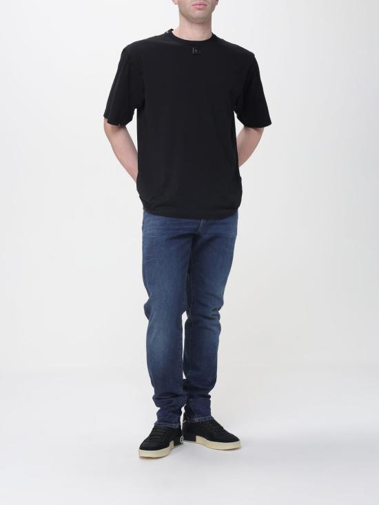 26SS 돌체앤가바나 반팔 티셔츠 G8PN9ZG7PXS N0000 Black - DOLCE & GABBANA