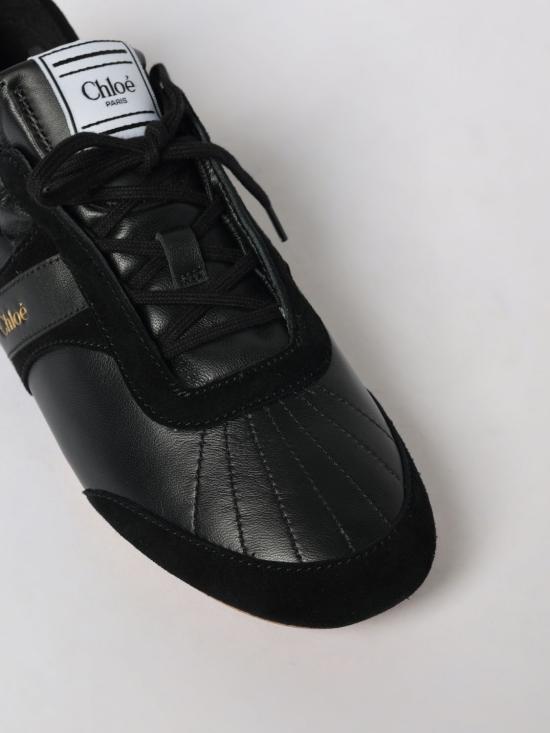 26SS 끌로에 끌로에 킥 스니커즈 CH26S15RVQ 001 Black - CHLOE