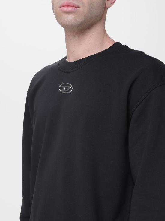 26SS 디젤 긴팔 티셔츠 A204460BKBW 900 Black - DIESEL