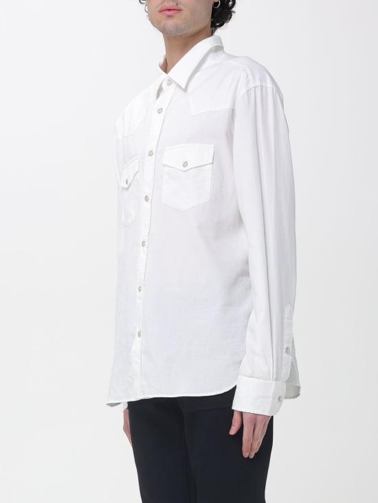 26SS 톰포드 긴팔 셔츠 HDS001FMC296 WAB White - TOMFORD