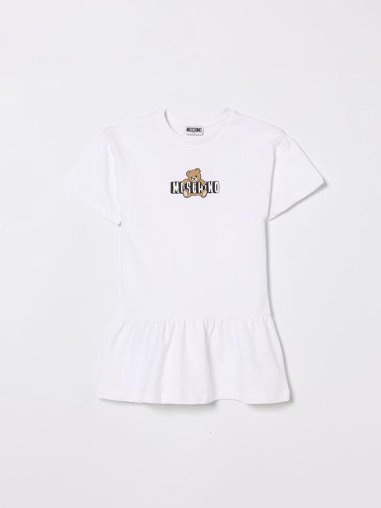 26SS [키즈] 모스키노 캐주얼 자켓 HDV0HLLCA19 10101 White