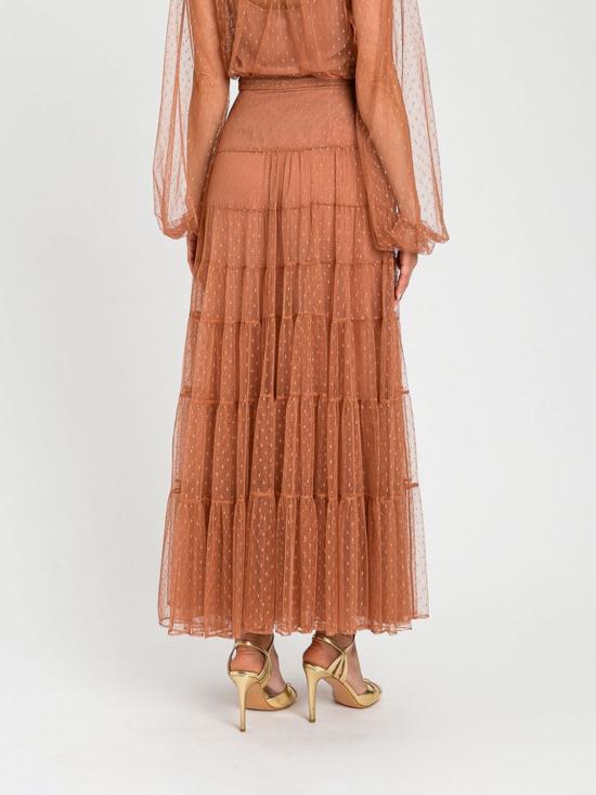 26SS 트윈셋 롱 스커트 261TP2773 13168 Brown - TWINSET