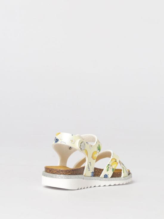 26SS [키즈] 모나리자 샌들 8CG0087702 0014 Yellow - MONNALISA