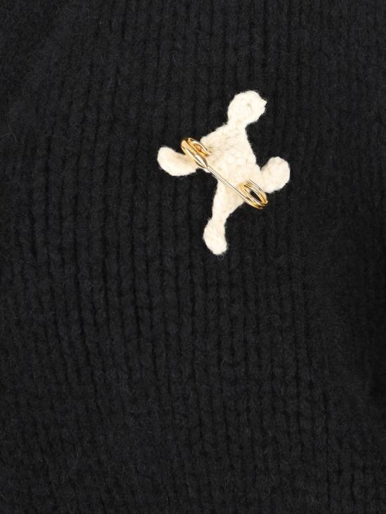 26SS 셀린느 캐시미어 실크 가디건 RY0KM 089938NO Black - CELINE