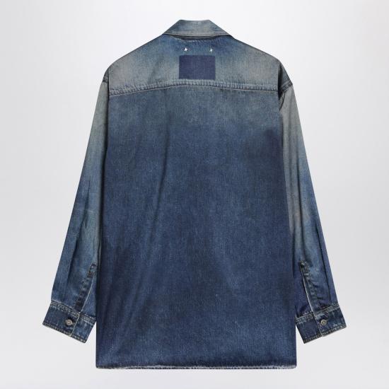 26SS 골든구스 데님 셔츠 GWP02525P002406 Blue - GOLDEN GOOSE