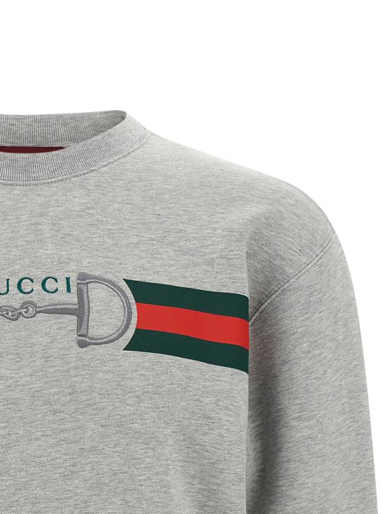 26SS 구찌 긴팔 티셔츠 848737XJHOK1056 GRAY DOM - GUCCI