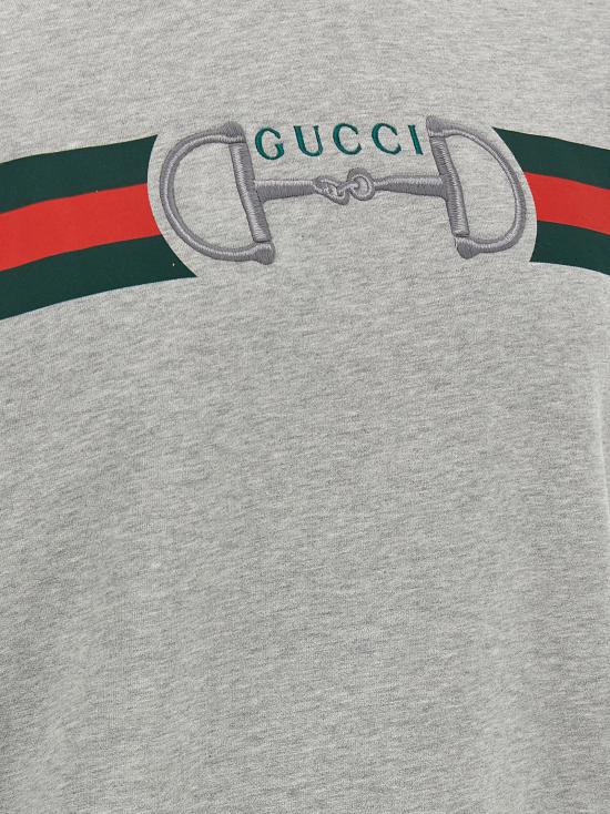 26SS 구찌 긴팔 티셔츠 848737XJHOK1056 GRAY DOM - GUCCI