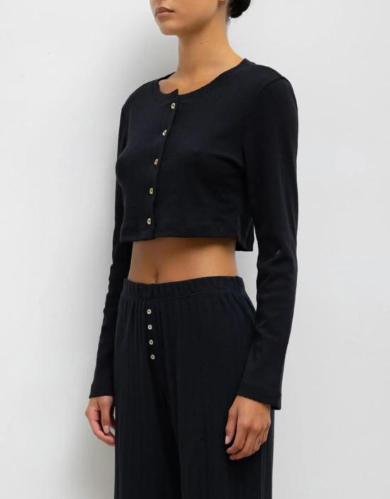  리셋 가디건 레셋 포인텔 크롭 카디건 - LESET