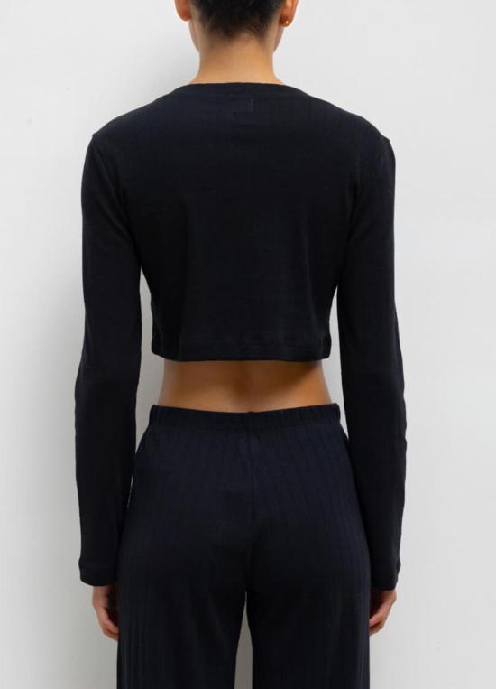  리셋 가디건 레셋 포인텔 크롭 카디건 - LESET