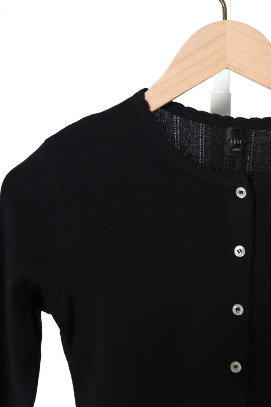  리셋 가디건 레셋 포인텔 크롭 카디건 - LESET