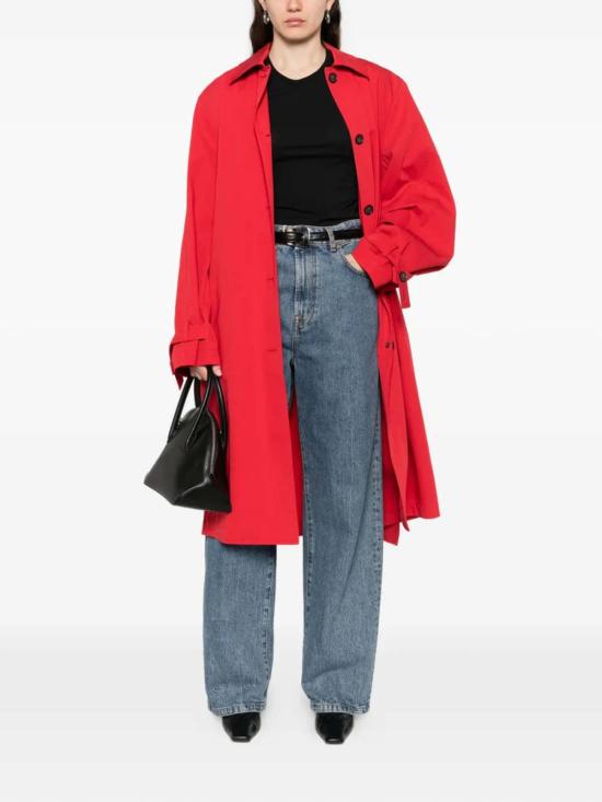  토템 트렌치 코트 라이트 스프링 트렌치 포피 - TOTEME