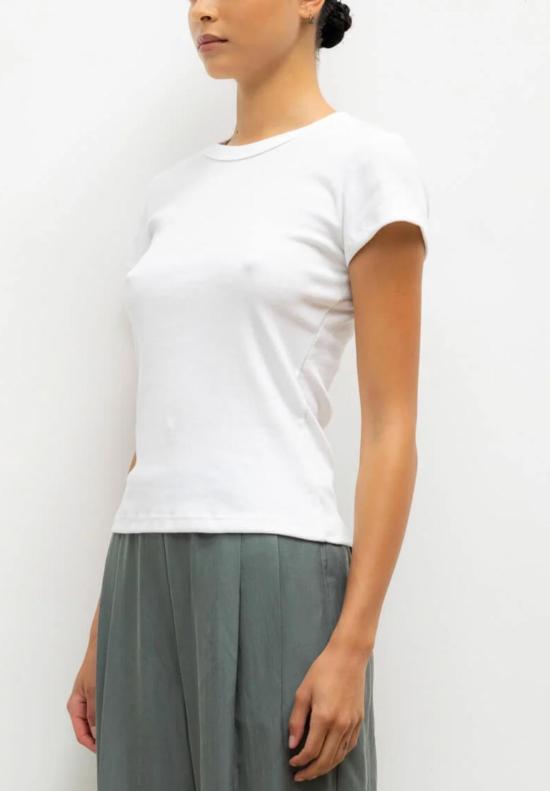  리셋 반팔 티셔츠 레셋 난도 슬림핏 티셔츠 - LESET