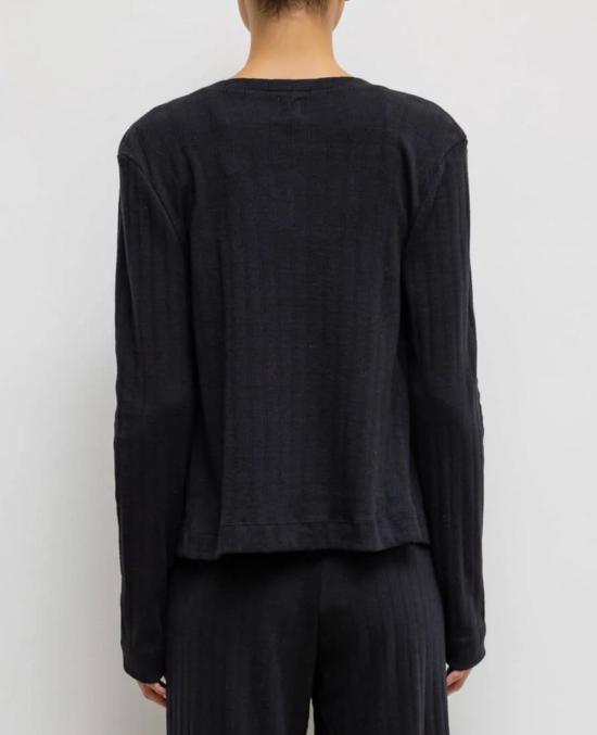  리셋 가디건 레셋 포인트엘 클래식 크루 - LESET