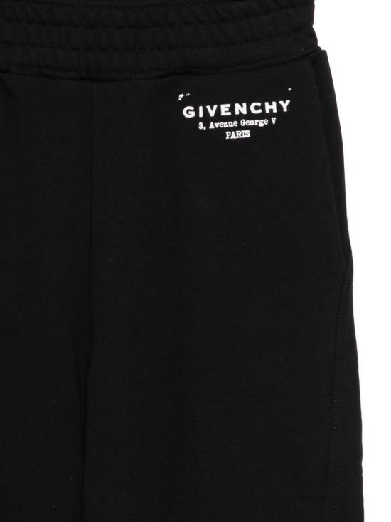 26SS [키즈] 지방시 트레이닝/조거 팬츠 H31074 09B Black - GIVENCHY