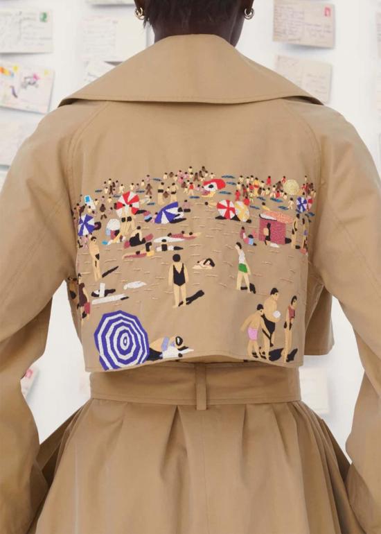  Mii Collection 트렌치 코트 Mii 컬렉션 제니  베이지 - OTHER BRANDS