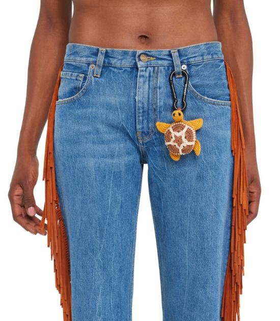 26SS 알라누이 키링 LWRE012R26KNI001 1660 OCHER YELLOW - ALANUI