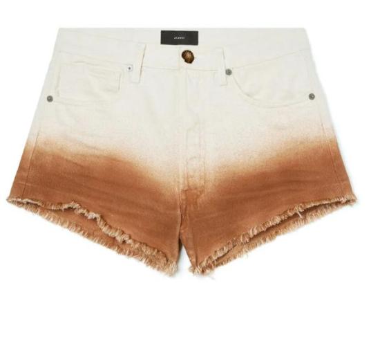 26SS 알라누이 숏팬츠 LWYC009R26DEN002 0373 OFF WHITE