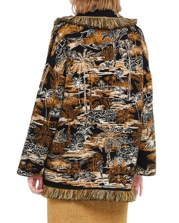 26SS 알라누이 스웨터 LWHB064R26KNI021 1060 BLACK BROWN - ALANUI