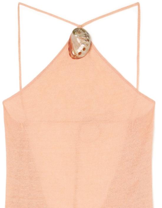 26SS 알라누이 미디 원피스 LWHI062R26KNI001 3C3C SOFT PINK - ALANUI