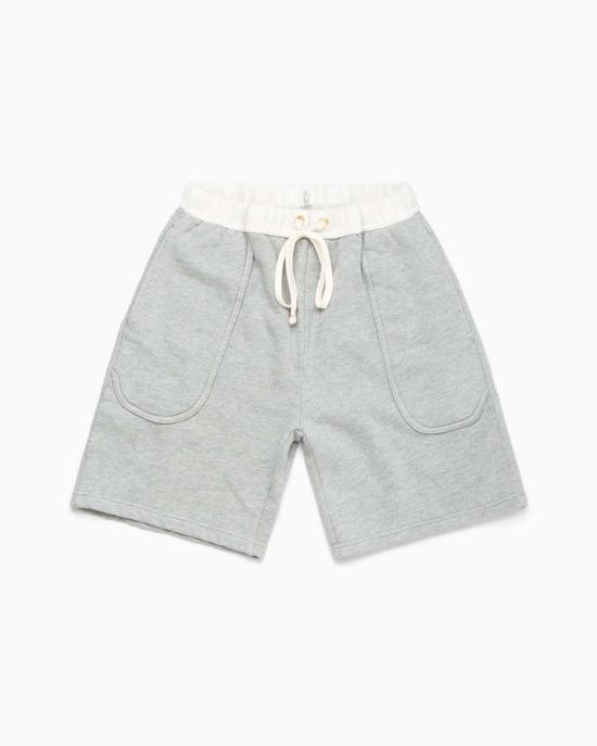  레스 티엔 숏팬츠 레 티엔 헤비웨이트 인버트 포켓 쇼츠 헤더 그레이