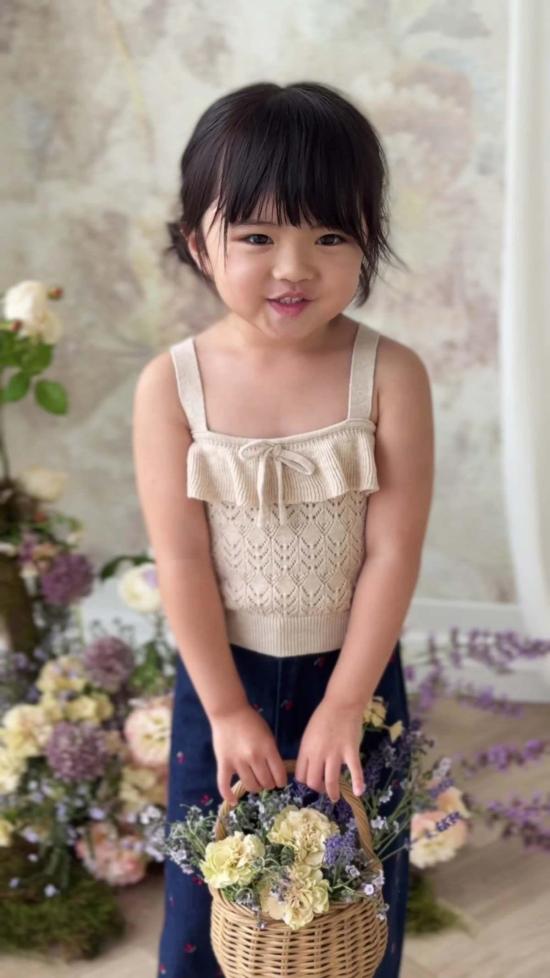  [키즈] Jamie Kay 스트레이트 팬츠 키즈  Amandine  Cerise 데님 - OTHER BRANDS