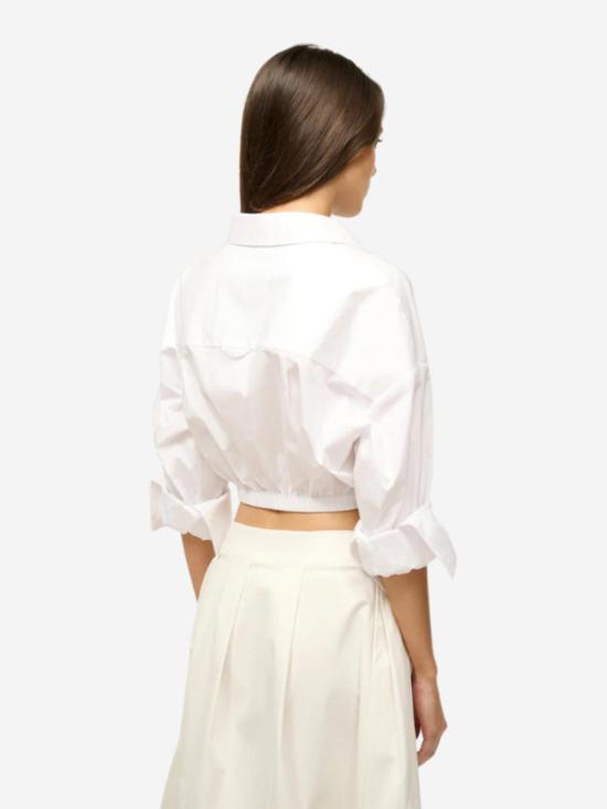  스타우드 블라우스 리사 탑셔츠 화이트 - STAUD