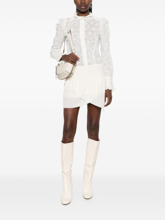 26SS 이자벨마랑에뚜왈 숏 스커트 JU0439FA D1J11E23EC Beige - ISABEL MARANT ETOILE