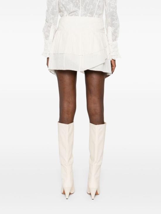 26SS 이자벨마랑에뚜왈 숏 스커트 JU0439FA D1J11E23EC Beige - ISABEL MARANT ETOILE