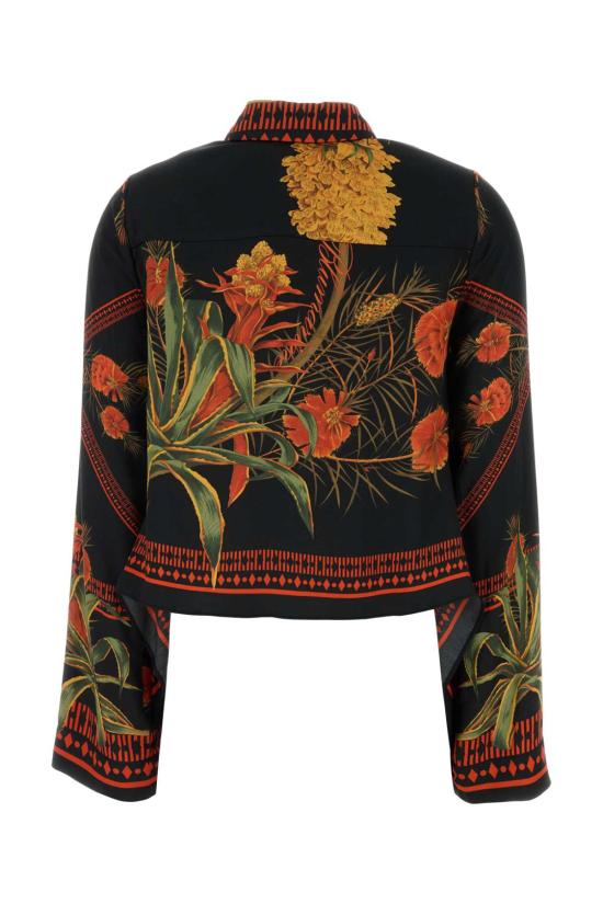 26SS 블루마린 셔츠 2C434A F9904 Printed - BLUMARINE