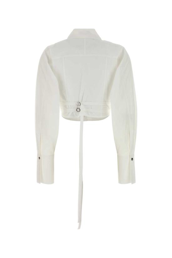 26SS 블루마린 셔츠 2C464A N0103 White - BLUMARINE