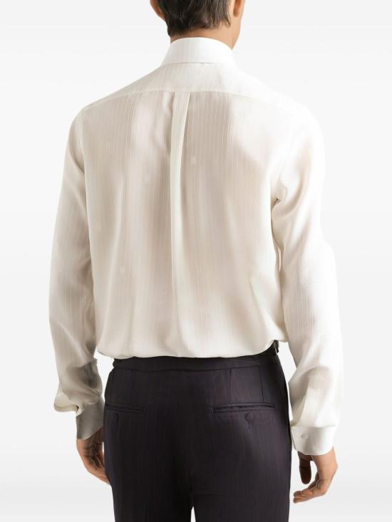 26SS 돌체앤가바나 긴팔 셔츠 G5NP9T FJ1J4W0001 White - DOLCE & GABBANA