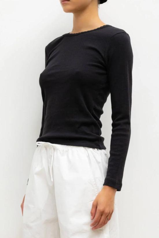  리셋 긴팔 티셔츠 레셋 포인트엘 슬림핏 - LESET