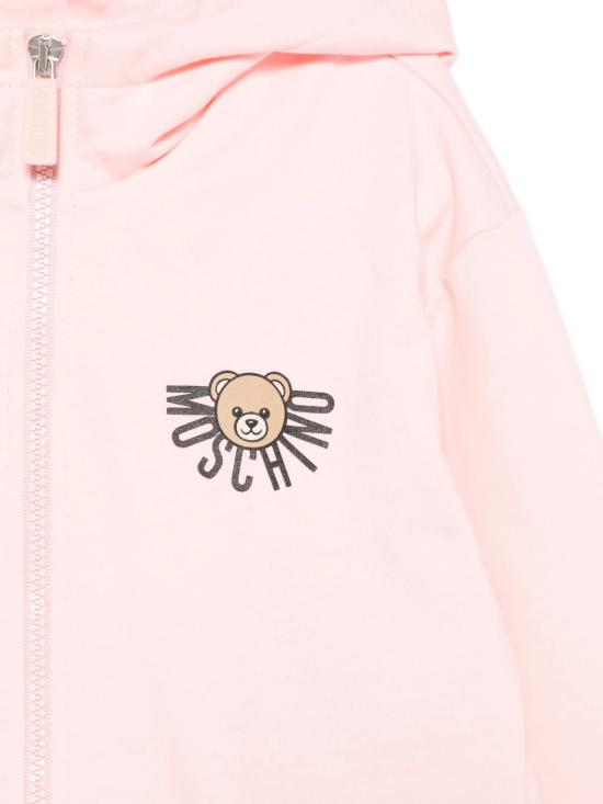 26SS [키즈] 모스키노 트레이닝 상의 HUF09ELCA40 50209 SUGAR ROSE - MOSCHINO