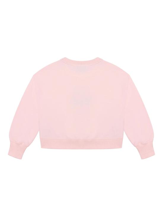 26SS [키즈] 모스키노 트레이닝 상의 HDF06GLDA16 50209 SUGAR ROSE - MOSCHINO