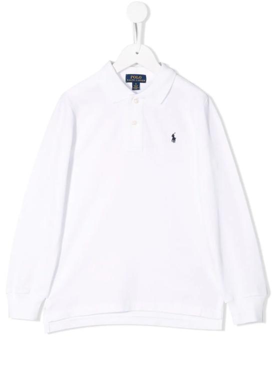 26SS [키즈] 랄프 로렌 폴로 셔츠 322703634013 WHITE - RALPH LAUREN
