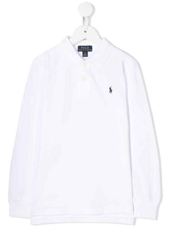 26SS [키즈] 랄프 로렌 폴로 셔츠 322703634013 WHITE