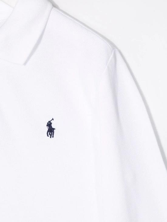 26SS [키즈] 랄프 로렌 폴로 셔츠 322703634013 WHITE - RALPH LAUREN