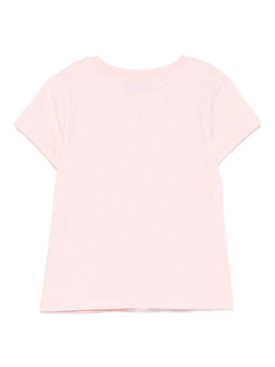 26SS [키즈] 모스키노 티셔츠 HCM06KLBA11 50209 SUGAR ROSE - MOSCHINO