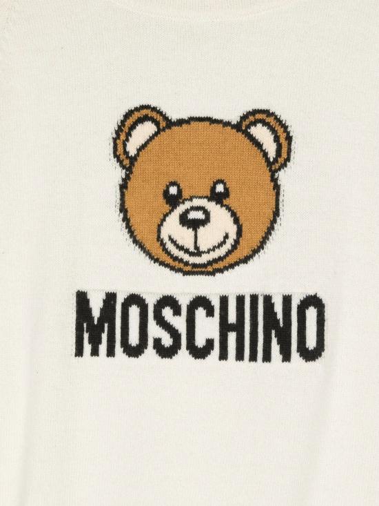 26SS [키즈] 모스키노 트레이닝 상의 HUW015LHE43 10063 CLOUD - MOSCHINO