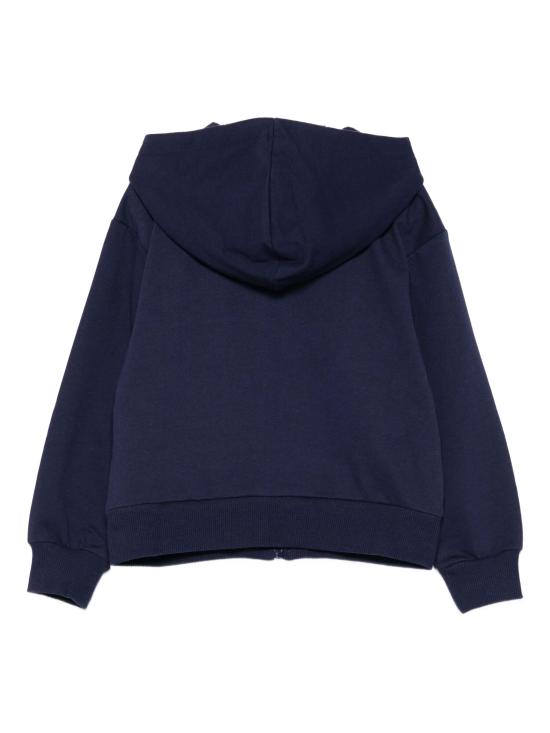 26SS [키즈] 모스키노 트레이닝 상의 HUF09ELCA40 40016 BLU NAVY - MOSCHINO